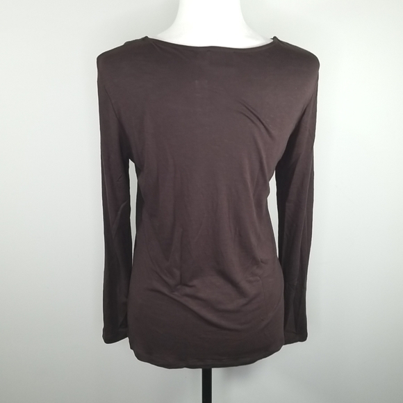 Vintage Tribal Women's Top Size M Long Sleeve Front Fringe - Picture 5 of 8